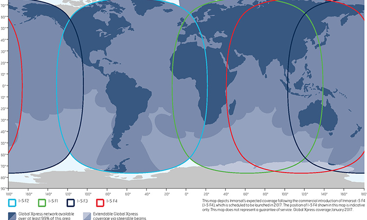 Тарифы Inamrsat FX